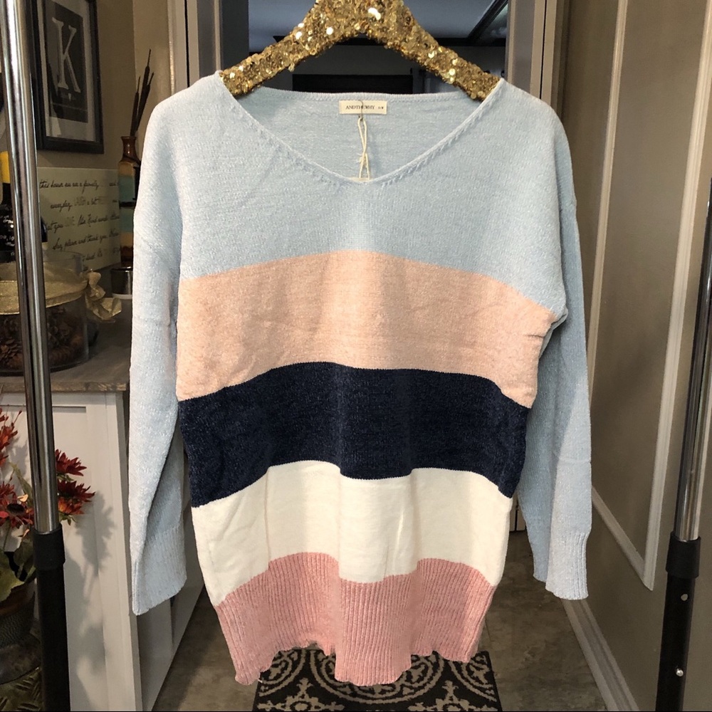 Aspen Colorblock Sweater
